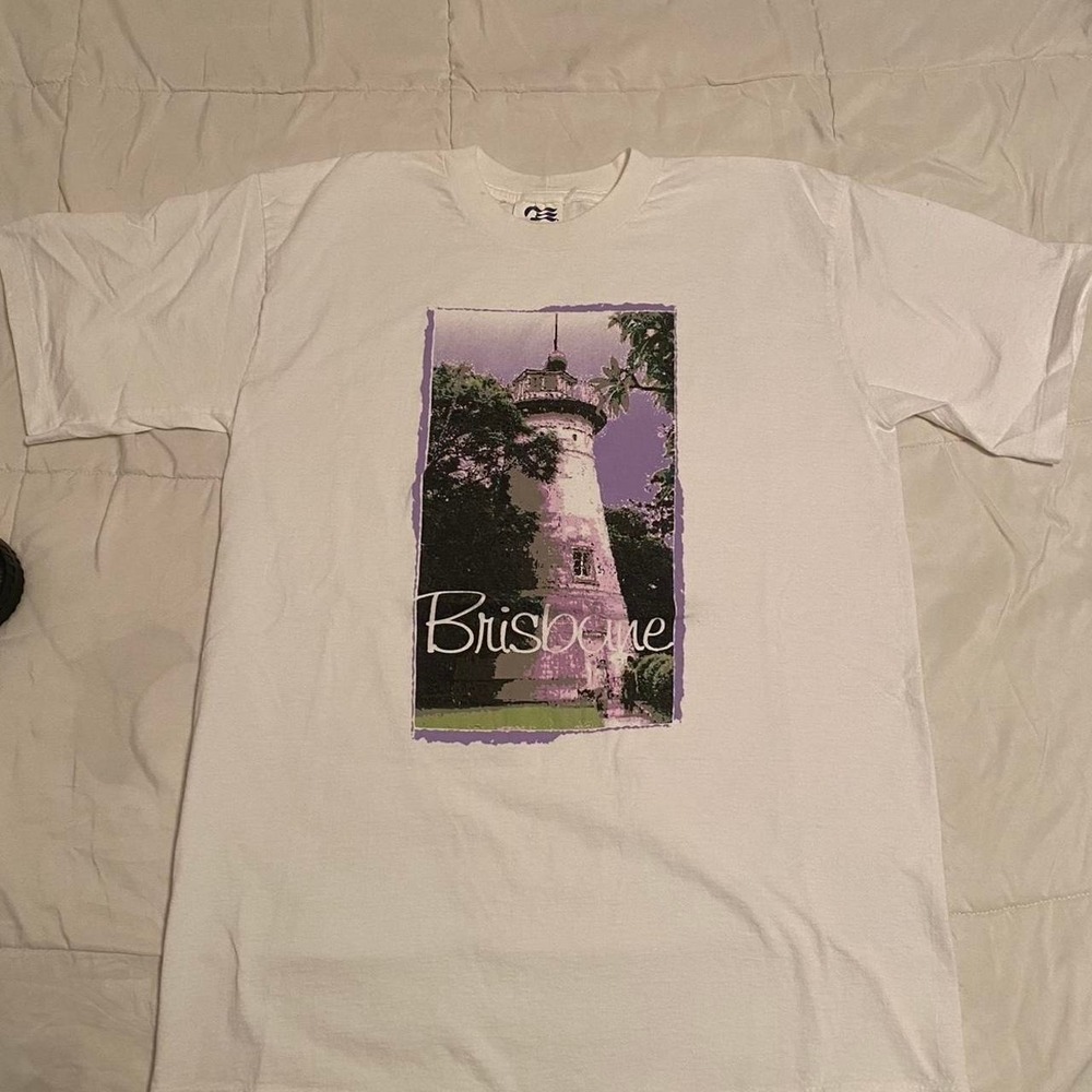 Vintage single stitch Brisbane destination‎ shirt